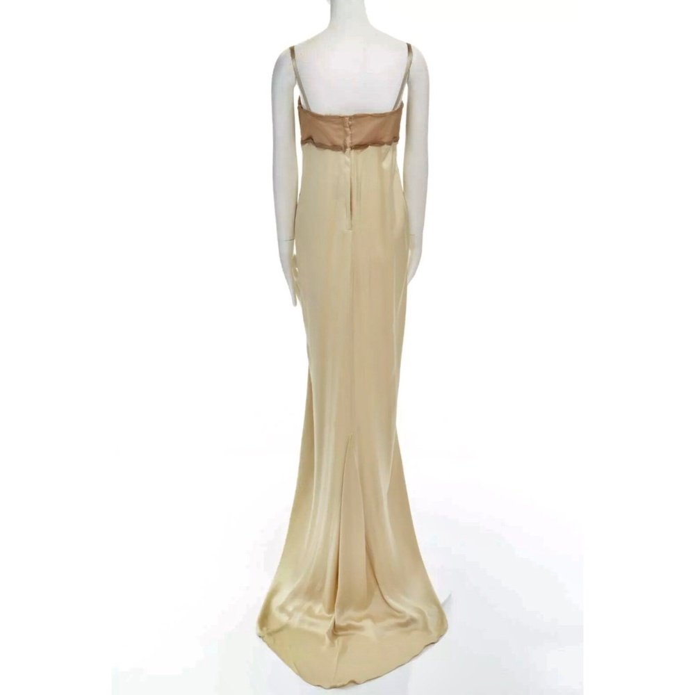 LANVIN Stunning Silk Jewel Dress sz36FR / XS - Picture 5 of 7